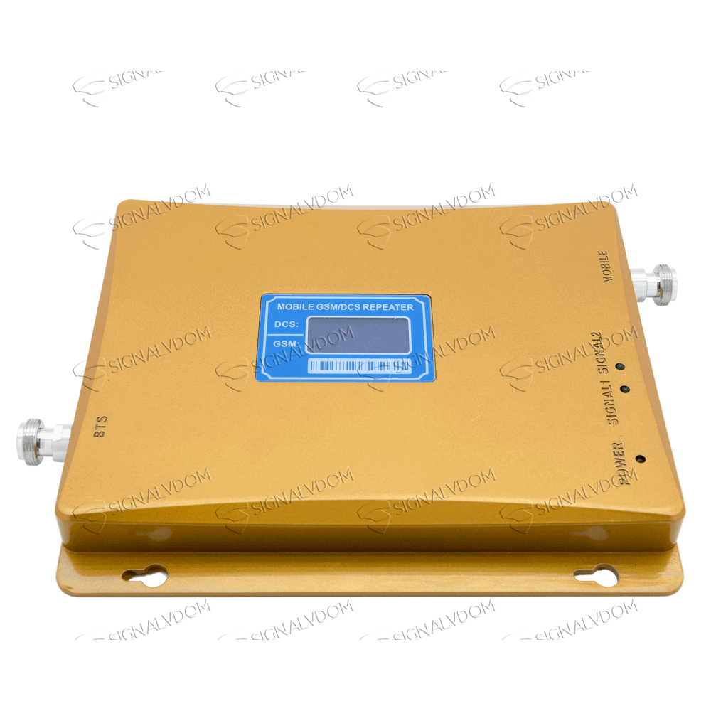 Усилитель сигнала Power Signal 900/1800 MHz (для 2G, 3G, 4G) 70 dBi, кабель 15 м., комплект - 2